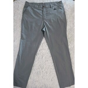 Adidas Casual Golf Pants Light Gray 36x32 Preppy Workwear Dri Fit Comfortable